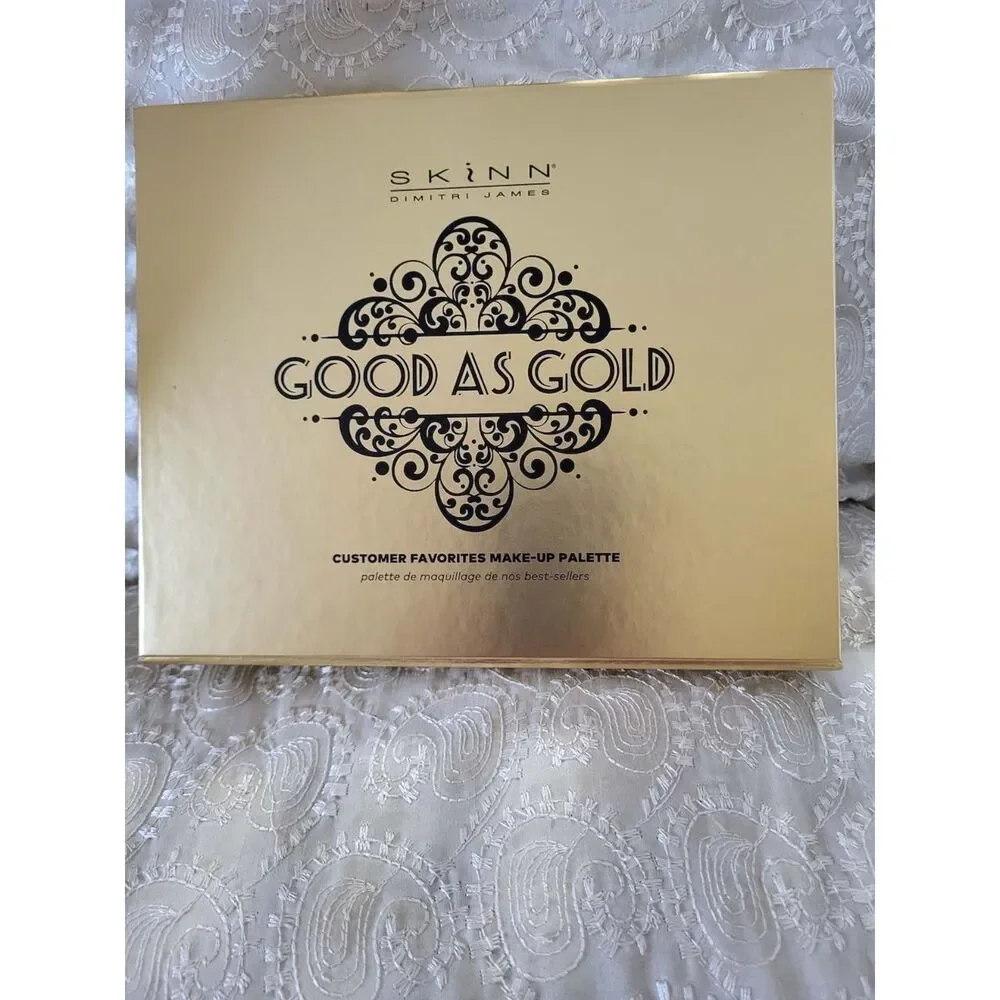skinn cosmetics good as gold kit /palette color description